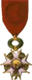 Médaille d'officier de la Légion d’honneur.