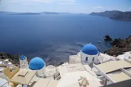 Église de la Résurrection-du-Christ d'Oía à Santorin.