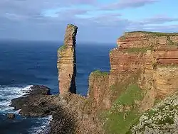 Vue du Old Man of Hoy.