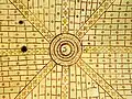 Polychromie de la voûte.