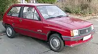 Opel Corsa Swing trois portes (1987–1990)