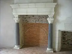 Cheminées de l'oratoire.