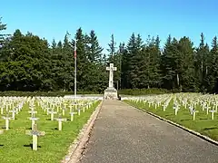 Cimetière militaire du col du Wettstein (882 m).