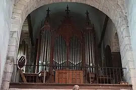 Orgue de l'église Saint-Hippolyte.