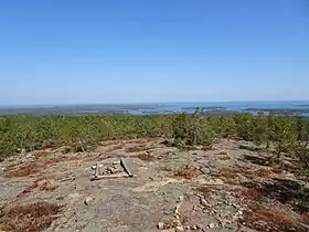 Vue du sommet - juillet 2018