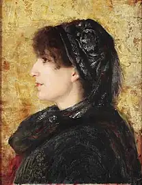 Portrait de Marie Hanım, 1910, Istanbul, musée Sakıp Sabancı.