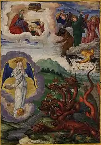 Illustration de la Bible d'Ottheinrich, Matthias Gerung, XVIe siècle.