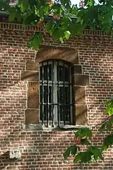 La fenêtre de la sacristie.