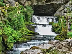 La source de la Loue.