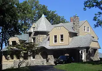 Owl's Nest (alias Crounse House), Washington (1897), Appleton P. Clark, Jr., architecte.