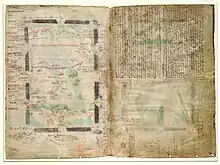 Une carte détaillée de la Palestine du 13e siècle