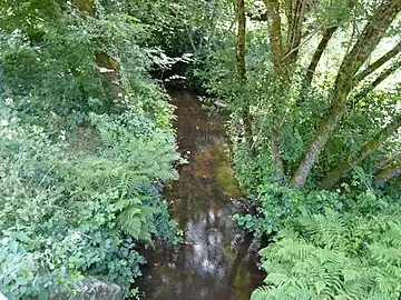 Le Périgord au pont de la RD 79.