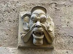 Vue aérienne de Pézenas en 2015.