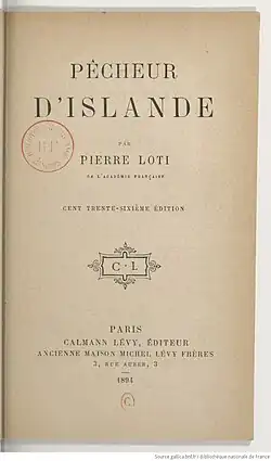 Image illustrative de l’article Pêcheur d'Islande