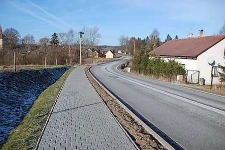 Entrée de Trhové Kamenice.