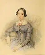 Portrait de la princesse Alexandra Alexandrovna Galitzine (vers 1845)