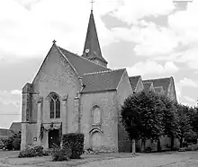 L'église Saint-Chéron.