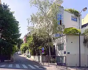 Maison Guggenbuhl, rue Georges-Braque à Paris.