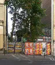 L'entrée du no 88.