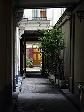 Le fond de l'impasse.