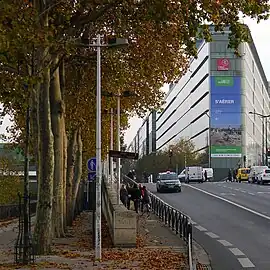 Le quai au niveau du pont Charles-de-Gaulle.