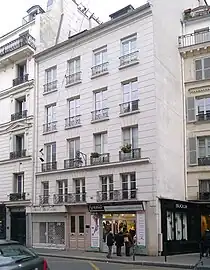 N°54 : emplacement de l'ancienne poterne du Chaume.