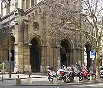 Porche de l’église.