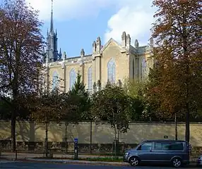 Vue de la chapelle Saint-Joseph-de-Cluny.