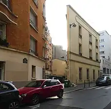 L'entrée du passage.