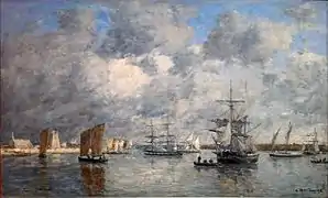 Le Port de Camaret, 1872Musée des Beaux-Arts d'Angers