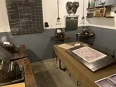 PC des mortiers de 81.