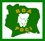 Image illustrative de l’article Parti démocratique de Côte d'Ivoire – Rassemblement démocratique africain