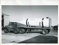 Tête nucléaire du PGM-11 Redstone RS-01.