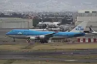 Boeing 747 de KLM.
