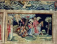 Cinquième trompette : Sauterelles