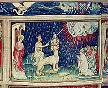 Bête de la terre fait tomber le feu du ciel