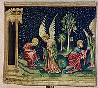 Saint Jean et l'ange.