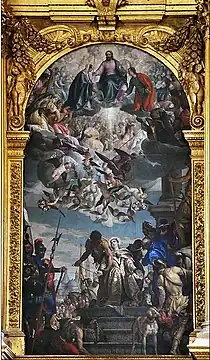 Paul Véronèse, Martyre de sainte Justine, 1575, basilique Sainte-Justine de Padoue