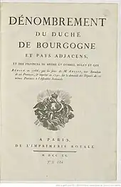 Page de titre d'un livre