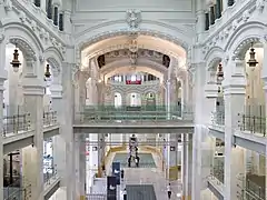 L'intérieur de l'édifice après sa rénovation.