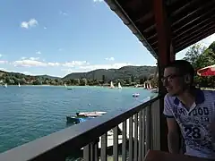 Lac de Paladru en août 2013.