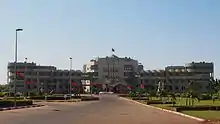 Le Palais de Kosyam, la présidence du Burkina Faso.