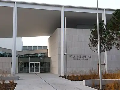 Palais de justice de Mont-de-Marsan, 249 avenue du colonel Kw Rozanoff