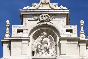 Le Génie des Arts, Marseille, palais des Arts.