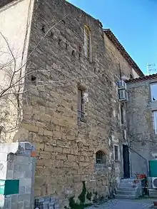 Arrière de la batisse.