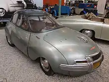 La Panhard Dynavia de la Cité de l’Automobile