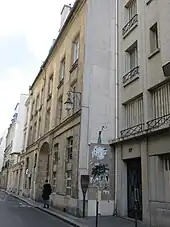 Panneau Histoire de Paris « Couvent des Madelonnettes », 17 rue des Fontaines-du-Temple