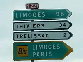 Image illustrative de l’article Route nationale 221