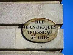 Rue Jean-Jacques-Rousseau (5e arrondissement)