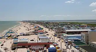 Plage de la flèche de Fedotov,